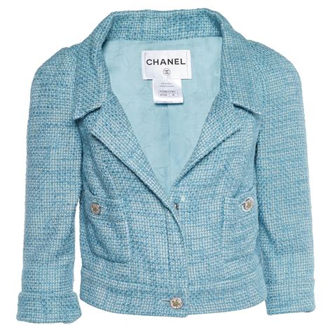 chanel blue jacket|chanel jackets vintage.